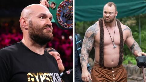 Défié par Tyson Fury pour un combat de boxe, Hafthor "La Montagne" Bjorsson lui répond sèchement