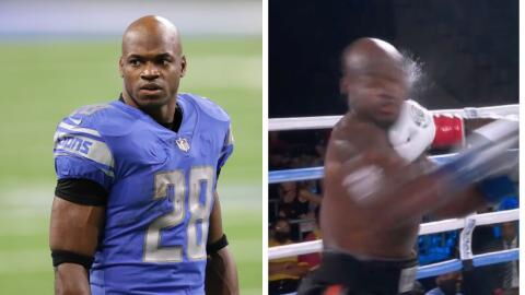 Un footballeur américain se lance dans la boxe et prend un énorme KO pour son 1er combat