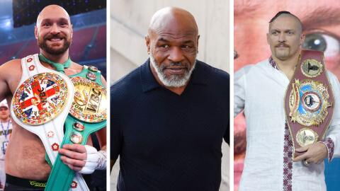 Mike Tyson livre son pronostic pour le choc entre Tyson Fury et Oleksandr Usyk chez les poids lourds