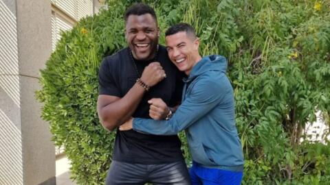 L'intervention inattendue de Cristiano Ronaldo dans le combat Ngannou vs Fury