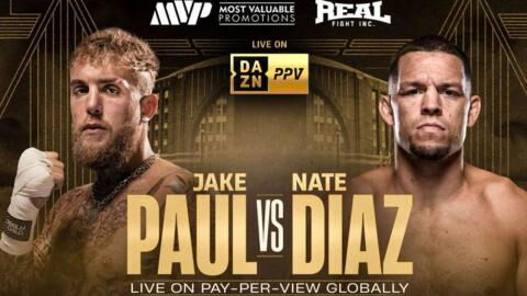 Jake Paul vs Nate Diaz : streaming, date, heure, chaine TV... tout savoir sur le combat