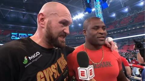 Quels salaires vont toucher Francis Ngannou et Tyson Fury pour leur combat de boxe ?