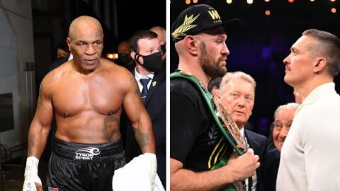 Mike Tyson livre son prono osé sur le choc Tyson Fury vs Oleksandr Usyk