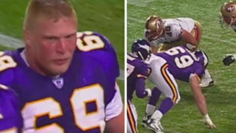 WWE : Brock Lesnar était déjà un monstre lors de ses tests à la NFL