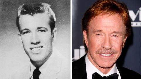 Militaire, acteur, karatéka, la transformation physique folle de Chuck Norris, 82 ans