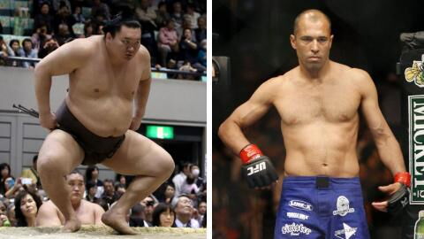 Un combattant de MMA défie un sumo, l'affrontement insensé se finit au bout de 2 minutes