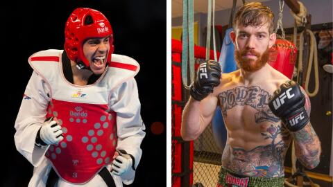 Une ceinture noire de Taekwondo affronte un combattant de MMA, l'issue est inattendue