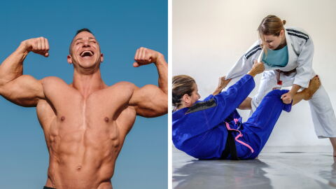 Un bodybuilder défie une experte en jiu-jitsu brésilien et le regrette instantanément (VIDÉO)