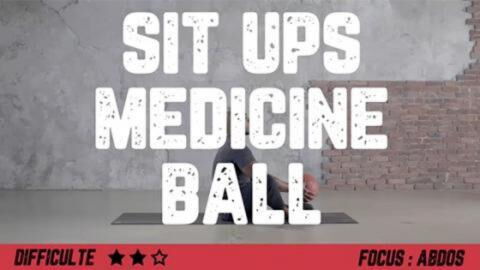 Exercice musculation : comment utilser la medicine ball pour des sit ups