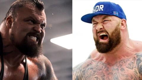 Hafþór Björnsson (La Montagne) et Eddie Hall devraient s'affronter dans un combat de boxe