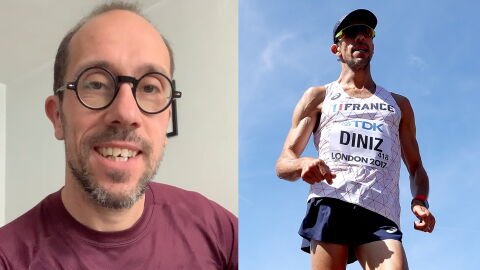 Rester en forme à la maison : Les astuces sport et nutrition du marcheur athlétique Yohann Diniz