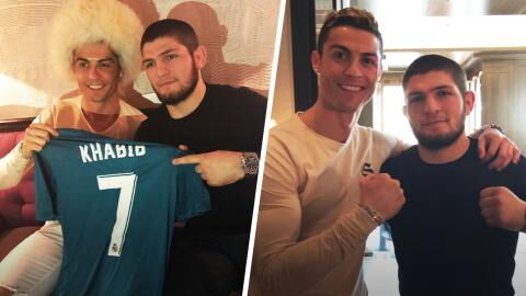 UFC : Cristiano Ronaldo affiche publiquement son soutien à Khabib Nurmagomedov
