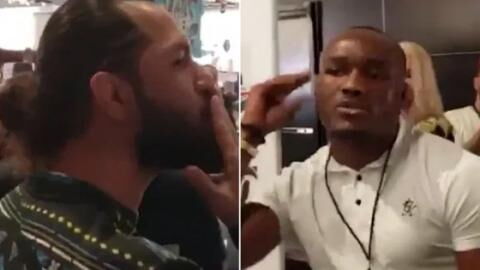 UFC : L'altercation entre Jorge Masvidal et Kamaru Usman (VIDEO)