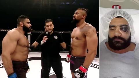 MMA : Quand le "Hulk égyptien" se faisait mettre KO en 8 secondes par Chi-Lewis Parry