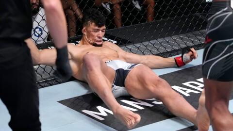 UFC : l'impressionnant KO subi par Johnny Walker face à Jamahal Hill lors de l'UFC Vegas 48