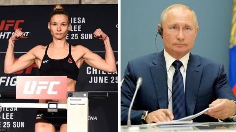Guerre Ukraine-Russie : la combattante ukrainienne de l'UFC Maryna Moroz insulte Poutine