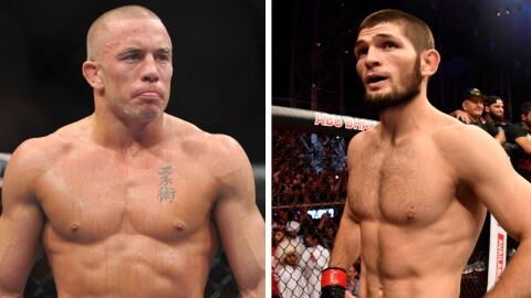 UFC : Georges St-Pierre fixe ses conditions pour un combat face à Khabib Nurmagomedov