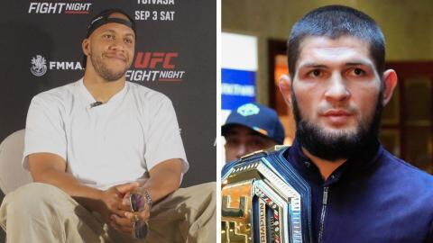 Ciryl Gane répond à l'invitation de Khabib Nurmagomedov pour venir s'entrainer au Daghestan
