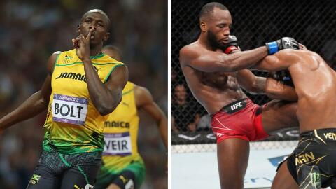 Le message fou envoyé par Usain Bolt au nouveau champion de l'UFC, Leon Edwards