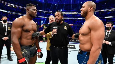 Ciryl Gane dit tout ce qu'il pense de Francis Ngannou après sa victoire à l'UFC Paris