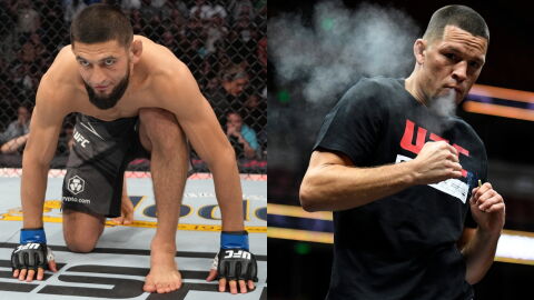 UFC 279 : une bagarre générale déclenchée par Khamzat et Nate Diaz... Dana White en panique !