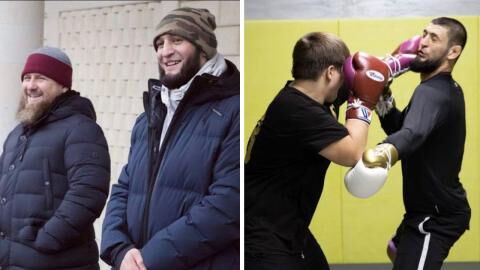 Khamzat Chimaev, star de l'UFC, affronte les fils de Ramzan Kadyrov dans un combat d'entrainement