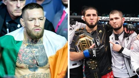 Conor McGregor réagit à la victoire de Makhachev à l'UFC 280 et attaque Khabib Nurmagomedov