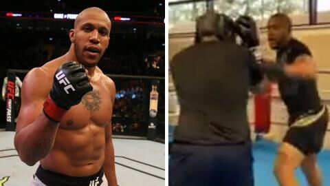 Ciryl Gane affronte le champion de France de boxe anglaise, un combat exceptionnel