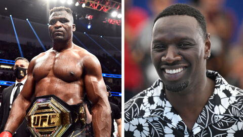 Quand le combattant MMA Francis Ngannou s'entraîne avec Omar Sy, ça envoie !