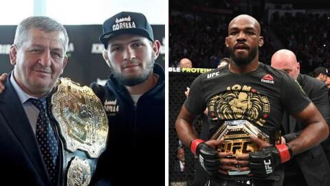 L'incroyable prédiction du père de Khabib sur Jon Jones et ses combats chez les poids lourd