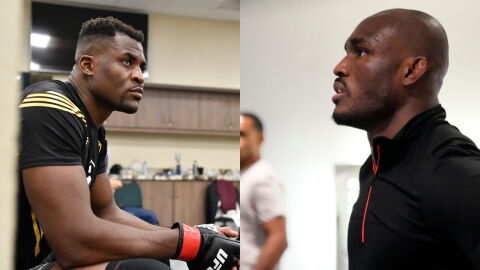 Le message fort de Francis Ngannou à Kamaru Usman après sa défaite contre Leon Edwards à l'UFC 286