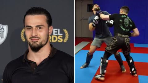 Le Youtubeur IbraTV affronte un combattant pro de MMA, ça tourne à la démonstration (VIDEO)