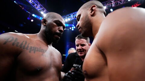 Le combat entre Jon Jones et Ciryl Gane était "truqué", selon une superstar de l'UFC