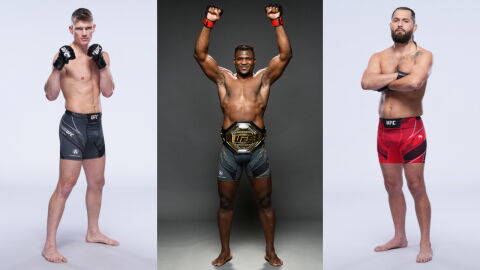 Stephen Thompson/Francis Ngannou/Jorge Masvidal