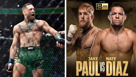 Le pronostic assumé de Conor McGregor pour le combat Jake Paul vs Nate Diaz en boxe