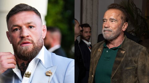 L'échange lunaire entre Arnold Schwarzenegger et Conor McGregor après sa grave blessure