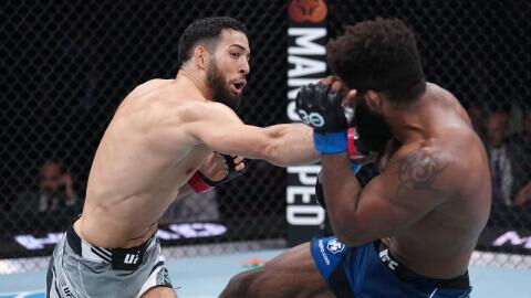 Désillusion pour Nassourdine Imavov à l'UFC 289, le combat face à Curtis arrêté au 2e round