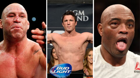 Wanderlei Silva/Chael Sonnen/Anderson Silva