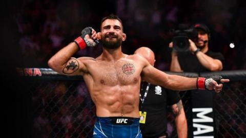 UFC Paris - Benoit Saint-Denis avertit Moises, "ça m'étonnerait qu'on arrive au 3e round"