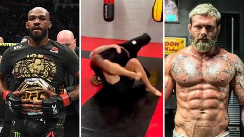 Jon Jones affronte Gordon Ryan dans un combat d'entrainement d'exception (VIDEO)