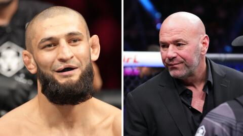 Khamzat Chimaev envoie un coup de pression au président de l'UFC