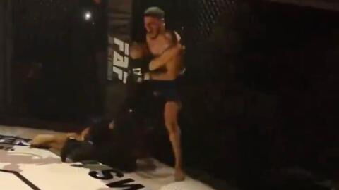 Énorme come-back de Youssef Boughanem qui signe un KO pour son 1er combat de MMA