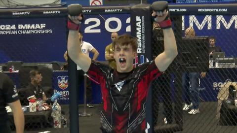 Grosse victoire de Paul Denis Navero en quarts de finale des championnats d'Europe de MMA
