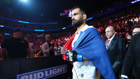 Benoit Saint-Denis donne son pronostic sur le combat Islam Makhachev vs Dustin Poirier
