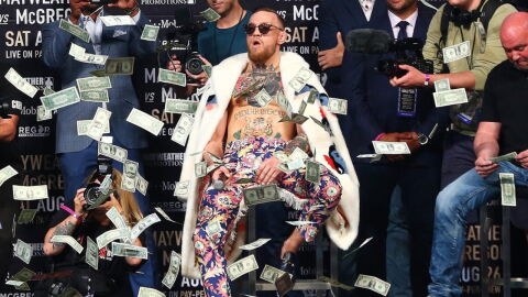 Conor McGregor remporte 1,6 million de dollars en pariant sur Nate Diaz en boxe anglaise