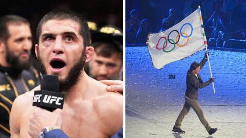 Le champion UFC Islam Makhachev en remet une couche sur les JO après la cérémonie de clôture