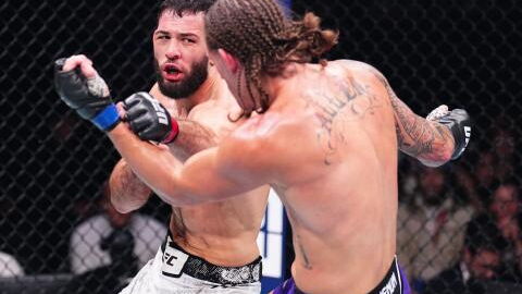 UFC Paris - Nassourdine Imavov vient à bout de Brendan Allen après un 1er round raté