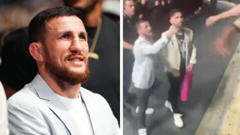 Altercation entre le champion Merab Dvalishvili et un fan lors de l'UFC Paris (VIDEO)