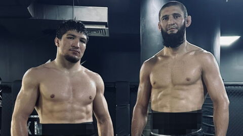 Khamzat Chimaev encense le niveau de Baki