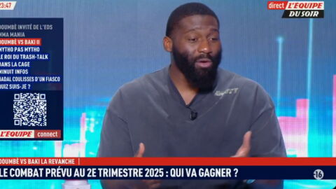 Cédric Doumbé annonce un KO pour sa revanche face Baki en 2025